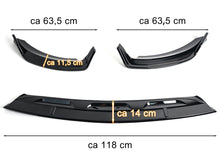 Stoßstange Spoiler Lippe Frontspoiler Schwarz für Mercedes GLE W167 C167 AMG Line 19-23 ohne ABE