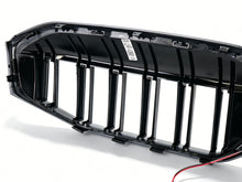LED Kühlergrill Doppelsteg Grill Frontgrill Schwarz für BMW 3er G20 G21 2023+