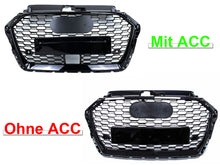 Schwarz Grill Kühlergrill Wabengrill für AUDI A3 S3 8V ohne ACC S Line MOPF 16-20 fg164