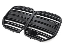 Doppelsteg Schwarz Kühlergrill Grill Frontgrill für BMW 4er G22 G23 mit ACC ab 2020