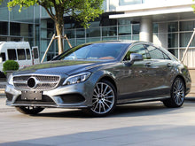 Front Stoßstange Frontspoiler Spoilerlippe Lippe Chrom für Mercedes Benz CLS W218 AMG Line 15-17 di123