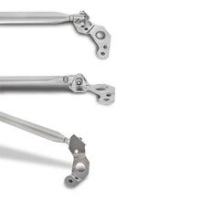 Aluminium Domstrebe vorne poliert Passend für BMW 1er E81 E82 E87 Benziner ab 04