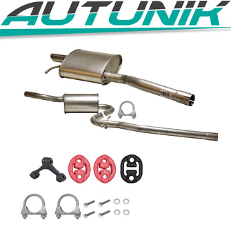 Auspuffanlage ab Kat für Skoda Octavia II 1Z3 1.6 Kombi Schrägheck Auspuff 04-08