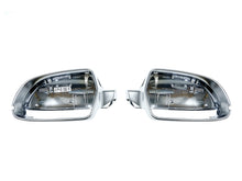 Alu Matt Chrom Spiegelkappen für AUDI A3 8P S3 RS3 2010-2013 Facelift SideAssist mc14