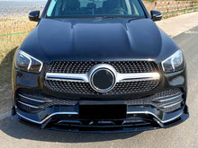 Stoßstange Spoiler Lippe Frontspoiler Schwarz für Mercedes GLE W167 C167 AMG Line 19-23 ohne ABE