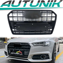 Kühlergrill Grill Schwarz Frontgrill für Audi A6 S6 C7 4G Limo Avant S Line MOPF 2015-2018 fg178