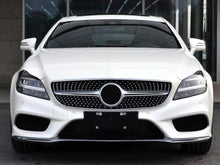 Front Stoßstange Frontspoiler Spoilerlippe Lippe Chrom für Mercedes Benz CLS W218 AMG Line 15-17 di123