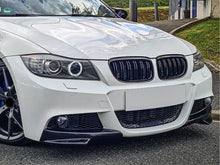 Front Spoiler Splitter Ecken Ansätze Schwarz für BMW 3er E92 E93 Coupe Cabrio M Sport Paket 2006-2010