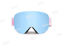 UV-Schutz Skibrille Anti-Nebel Schneebrille Winddicht SKi Goggles mit OTG-Design für Brillenträger Damen und Herren HB-197B