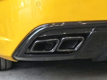 Schwarz Auspuffblenden Endrohre für Mercedes E-Kl. W212 S-Kl. W222 S65 AMG 13+