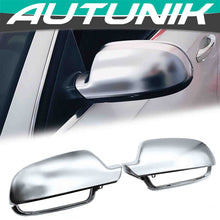 Alu Matt Chrom Spiegelkappen für AUDI A3 8P S3 RS3 2010-2013 Facelift SideAssist mc14