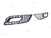 Nebelscheinwerfer Waben Gitter Schwarz für Audi A4 B8 B8.5 Serienstoßstange 2012-2015