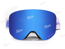 UV-Schutz Skibrille Anti-Nebel Schneebrille Winddicht SKi Goggles mit OTG-Design für Brillenträger Damen und Herren HB-197B