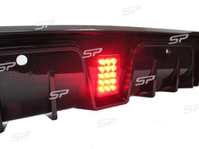 Brabus Optik Heckdiffusor + Auspuffblenden Carbon Fiber für Mercedes Benz C Klasse W205 Diffusor S205 AMG Line 2013 - 2019 BENZIN di12