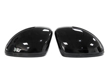 Autunik Schwarz Glanz Spiegelkappen Außenspiegelkappen für AUDI TT 8J Roadster TTS RS R8 2006 - 2014 mc54