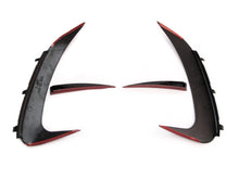 Aero Flaps Flics Flossen Heck Stoßstange Glanz Schwarz für Mercedes W206 S206 AMG Line ab 2021