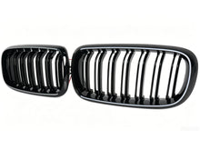 LED Kühlergrill Grill Frontgrill Schwarz für BMW X5 F15 X6 F16 14-18