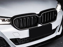 LED Kühlergrill Grill Frontgrill Schwarz für BMW 5er G30 G31 LCI 2021-2025