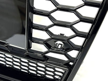 Wabengrill Grill Kühlergrill Schwarz für Audi A6 S6 C7 4G Limo Avant S Line MOPF 15-18