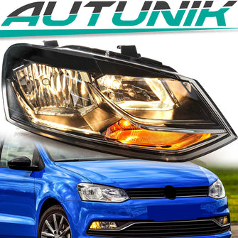 Scheinwerfer Frontscheinwerfer für VW Polo V 14-17 Rechts Beifahrerseite