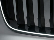 LED Kühlergrill Frontgrill Grill Nieren Schwarz für BMW X3 G01 X4 G02 2022-2025 LCI
