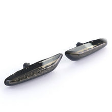 LED Seitenblinker Schwarz Smoke Paar Passend für BMW 1er E81 E87 E82 E88 04-12