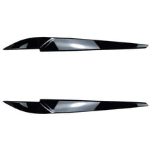 Scheinwerfer Blenden Böser Blick Schwarz Passend für BMW X5 F15 X6 F16 2013-2018