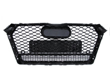 Schwarz Grill Wabengrill Kühlergrill für AUDI A4 S4 B9 Limo Avant S-Line 15-19