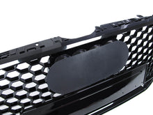 Schwarz Grill Wabengrill Kühlergrill für AUDI A4 S4 B9 Limo Avant S-Line 15-19