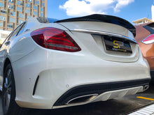 Heckspoiler Spoiler Schwarz für Mercedes C Klasse W205 Limo C43 C63 AMG 15-21 sp70