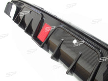 Brabus Optik Heckdiffusor + Auspuffblenden Carbon Fiber für Mercedes Benz C Klasse W205 Diffusor S205 AMG Line 2013 - 2019 BENZIN di12