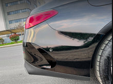 Heck Stoßstange Aero Flaps Canard Schwarz für Mercedes E Kl. W214  AMG Line 2023+