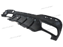 Heckdiffusor Diffusor Auspuff Schwarz für Mercedes GLE W166 SUV AMG Line MOPF 15-18