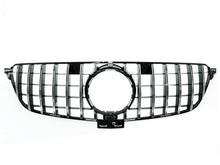Kühlergrill Panamericana Grill Schwarz Chrom für Mercedes Benz GLE W166 SUV 2015-2019