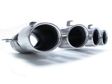 Schwarz Diffusor Chrom Endrohre für Mercedes C205 A205 C43 AMG Line 16-21 OHNE ABE