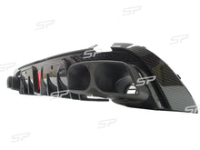 Brabus Optik Heckdiffusor + Auspuffblenden Carbon Fiber für Mercedes Benz C Klasse W205 Diffusor S205 AMG Line 2013 - 2019 BENZIN di12