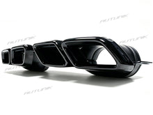 Heckdiffusor Diffusor Auspuff Schwarz für Mercedes GLE W166 SUV AMG Line MOPF 15-18