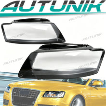 Paar Scheinwerfer Glas Abdeckung Scheinwerferglas Klar Für Audi A5 8T 2008-2012