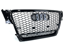 Grill Kühlergrill Wabengrill Schwarz für AUDI A4 B8 S4 Limo Avant 07-11 Vor Facelift