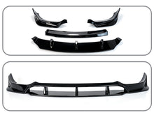 Stoßstange Frontspoiler Spoiler Lippe Schwarz Glanz für BMW X6 G06 M Paket 19-23 OHNE ABE