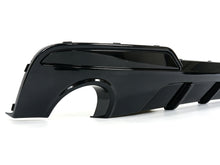 Heckdiffusor Diffusor Schwarz Glanz für BMW 5er F10 F11 M Paket 10-17 OHNE ABE