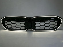 LED Kühlergrill Diamant Grill Frontgrill Schwarz für BMW 3er G20 G28 G21 LCI 23+