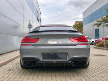 Diffusor Heckdiffusor Schwarz Glanz für BMW 6er F06 F12 F13 M Paket 2011-2018 OHNE ABE