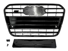 Kühlergrill Grill Schwarz Glanz für AUDI A6 C7 S6 4G Limo Avant 11-14 vor MOPF