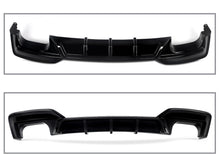 Diffusor Heckdiffusor Schwarz Glanz für BMW 6er F06 F12 F13 M Paket 2011-2018 OHNE ABE