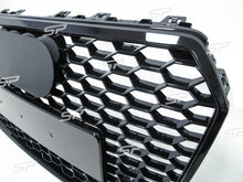 Schwarz Kühlergrill Wabengrill für AUDI A7 Grill C7 4G S-Line S7 2014-2018 fg46