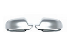 Alu Matt Chrom Spiegelkappen für AUDI A3 8P S3 RS3 2010-2013 Facelift SideAssist mc14