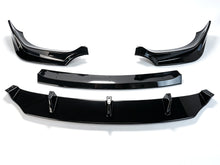 Stoßstange Frontspoiler Spoiler Lippe Schwarz Glanz für BMW X6 G06 M Paket 19-23 OHNE ABE