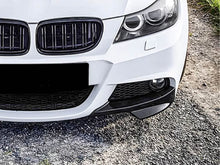 Front Spoiler Splitter Ecken Ansätze Schwarz für BMW 3er E92 E93 Coupe Cabrio M Sport Paket 2006-2010