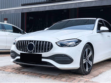 Chrom Küherlgrill Front Grill für Mercedes Benz W206 S206 mit Serienstoßstange ab 2021 fg304
